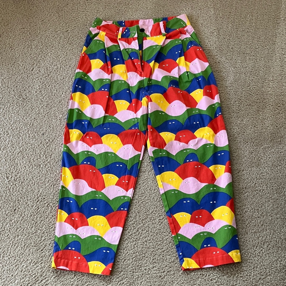 Nooworks Multicolor Wave Pattern Pants - image 1
